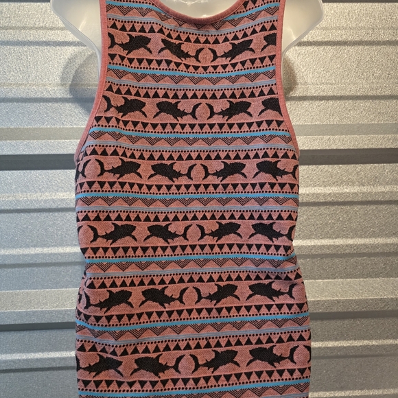 On the Byas Multicolor Striped Tank Top - Picture 3 of 3